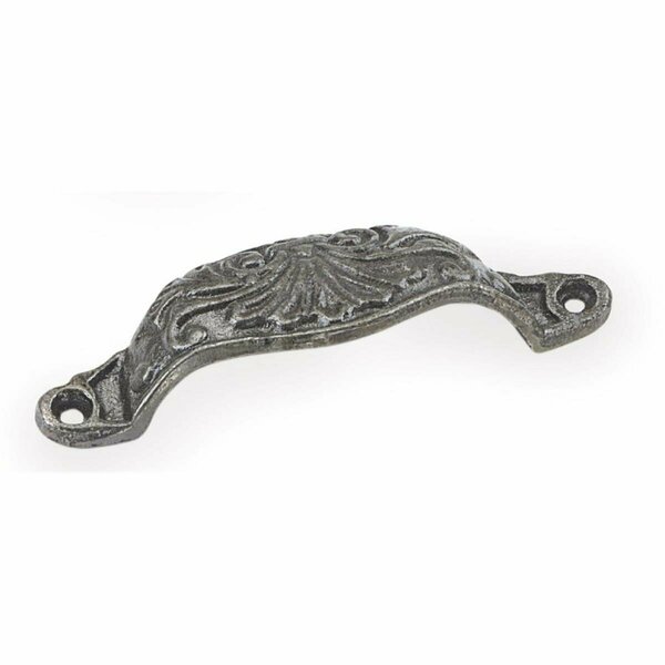 Laurey 96 mm Classico Hammered Cup Pull - Antique Pewter 58306